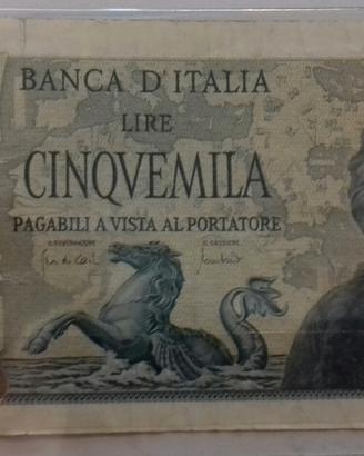 Italia Repubblica 5000 lire Colombo II 20/05/1971