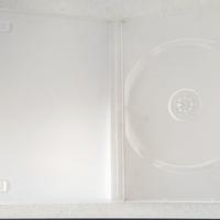 custodie in plastica dvd-cd trasparente 