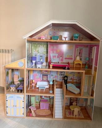 casa delle bambole in legno