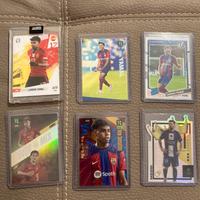 Card Topps Total Football e Top Gluss yamal e mess