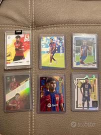 Card Topps Total Football e Top Gluss yamal e mess