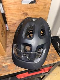 Casco Mtb + Occhiali
