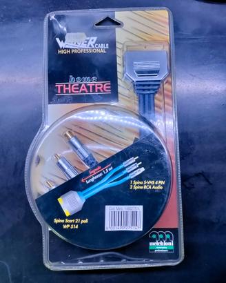 Cavo Winner Cable Scart-S-VHS + 2 RCA 1,5 m NUOVO