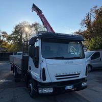 Iveco Eurocargo 75e17 cassone con gru fissa-2006