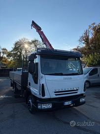 Iveco Eurocargo 75e17 cassone con gru fissa-2006