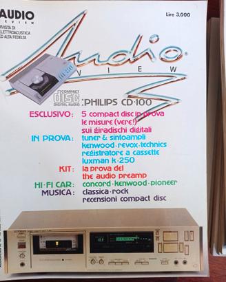 Rivista AUDIO REVIEW n° 16 del 1983