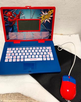 Lexibook Marvel Spiderman laptop educativo bilingu