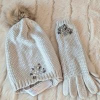 Set cappello e guanti TWINSET gioiello