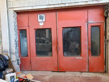 Cabina forno per verniciatura auto usata