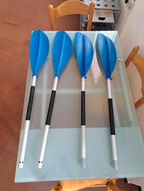 coppia pagaie kayak divisibili tribord 4 pezzi