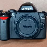 Reflex digitale Nikon D40 Perfetta