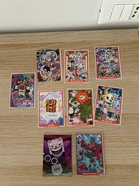 2 holo e 7 comuni carte cuphead