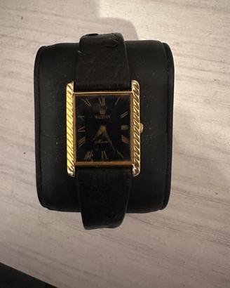 Orologio Vintage Waltham Maxim Tank Placcato Oro