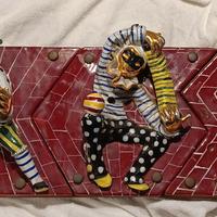 appendiabiti ceramica vintage