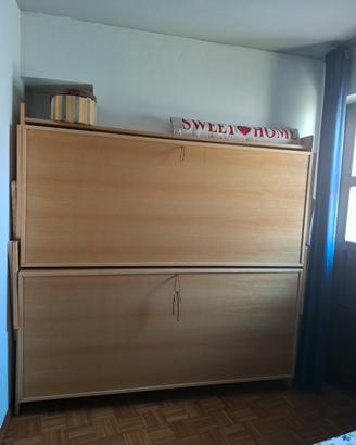 letto a castello a scomparsa 