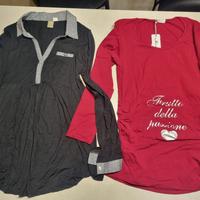 Camicia Prenatal e maglia PREMAMAN