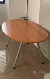 Tavolo/scrivania ovale ikea