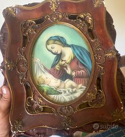 Quadro madonna pittura arte sacra