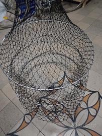 cesto pieghevole da pesca 