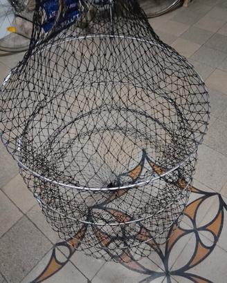 cesto pieghevole da pesca 