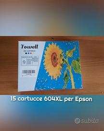 15 cartucce 604XL per Epson