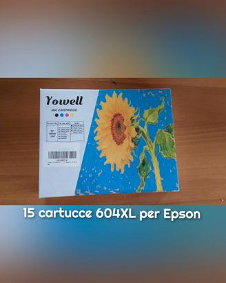 15 cartucce 604XL per Epson