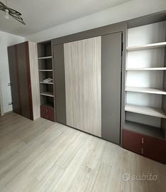 LETTO MATRIMONIALE SALVASPAZIO A SCOMPARSA MISTRAL