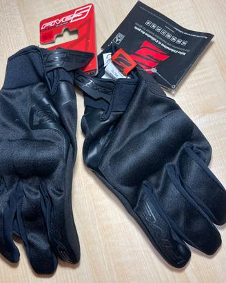 Guanti Moto FIVE GLOBE Neri XXL / 12 - NUOVI  CE
