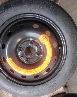 Ruotino 14 pollici per Fiat