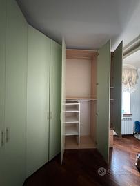 Armadio camera da letto angolare