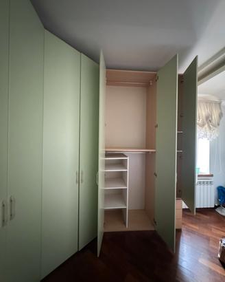 Armadio camera da letto angolare