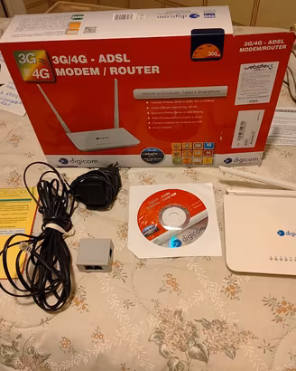 modem digicom 4g ben tenuto Funzionante 