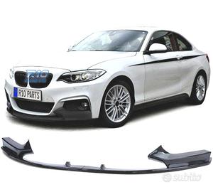 SPOILER LIP BMW F22 F23 LOOK M PERFORMANCE NERO LU