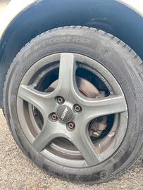 4 Gomme Hankook + cerchi Alutec