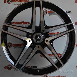 4 cerchi lega mercedes classe c e cls r19 lt4146