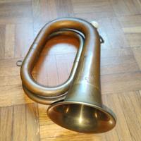Tromba d'epoca militare Bugle