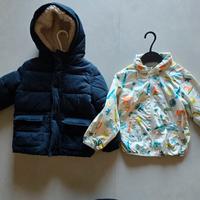 Lotto K-Way e giacca bambino 2-3 anni.