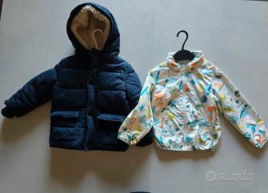 Lotto K-Way e giacca bambino 2-3 anni.