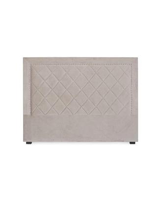 Testiera letto imbottita lavabile effetto velluto