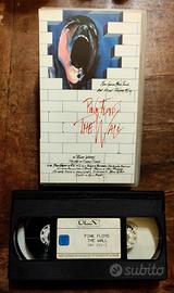 VHS PINK FLOYD THE WALL 1982 ART ROCK Progressivo 