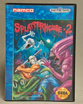 SplatterHouse 2 Sega Genesis MegaDrive no istruz.