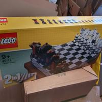 lego 40174 chess scacchi scatola imperfezioni