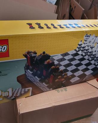 lego 40174 chess scacchi scatola imperfezioni