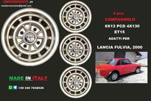 Cerchi campagnolo 6x13 Fulvia Hf 1600 Fanalone