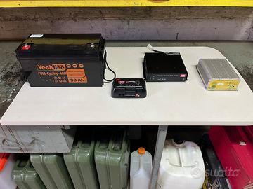 Impianto elettrico completo camper