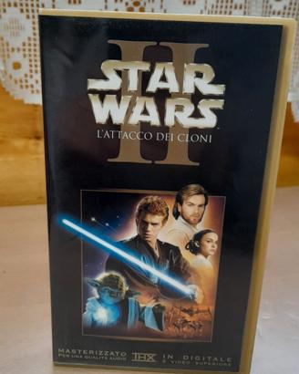 VHS Star Wars Episodio II 2 ITALIANO