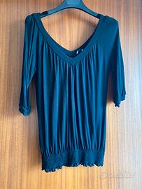 Maglietta nera Intimissimi tg. S