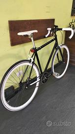 bicicletta scatto fisso fixed revisionata 