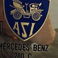 Mercedes 280 C, coupé cambio Manuale! targa ORO!