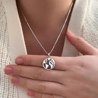 Catena con ciondolo in argento